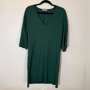 ZARA TRAFALUC Deep Green Knit Top
